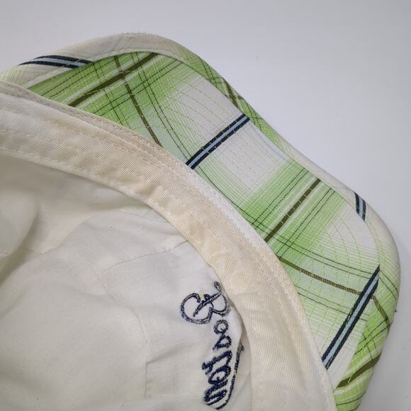 Boston Cadet Army Cap Multicolor One Size Adjustable Embroidered Plaid - Picture 8 of 9